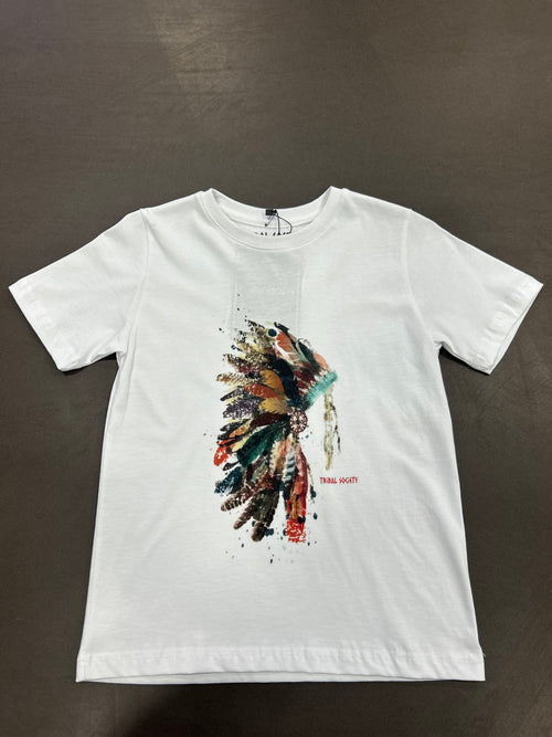 RESELL: Kids Pagri print T-shirt
