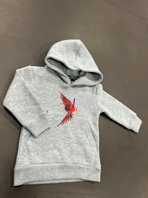 RESELL: Kids parrot print hoodie