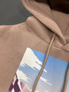 RESELL: Printed Hoodie, Large