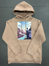 RESELL: Printed Hoodie, Large