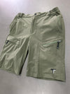 RESELL: Khaki Tech Shorts, Small