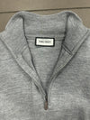 RESELL: Small Grey 1/4 Zip Knit