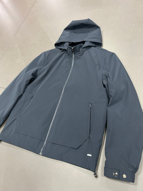 RESELL: Navy Panel Jacket, Medium