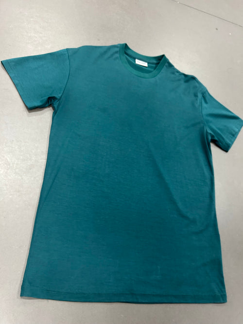 RESELL: Petrol Blue Luxe Tee, Small
