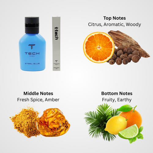 Steel Blue TTECH Eau De Parfum - 10ml