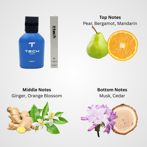 Navy TTECH Eau De Parfum - 10ml