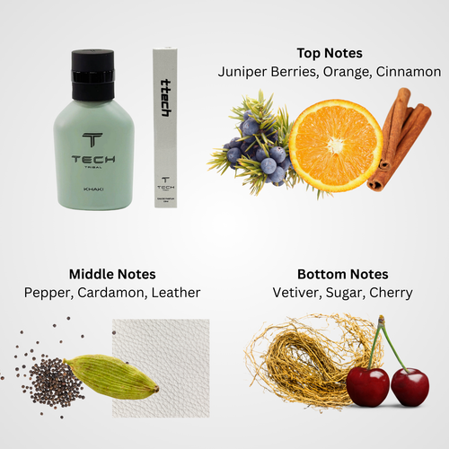 Khaki TTECH Eau De Parfum - 10ml