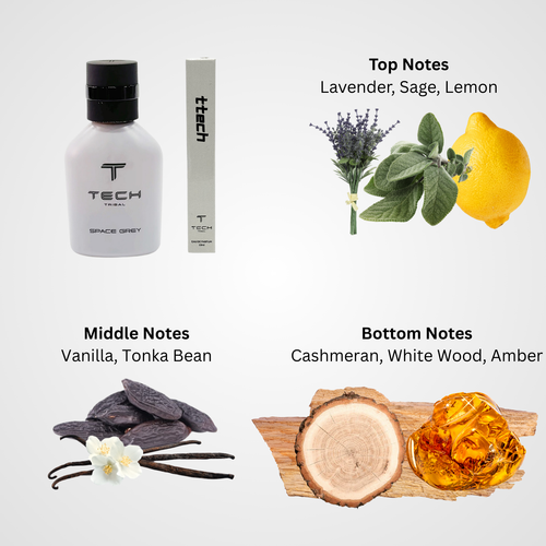Space Grey TTECH Eau De Parfum - 10ml