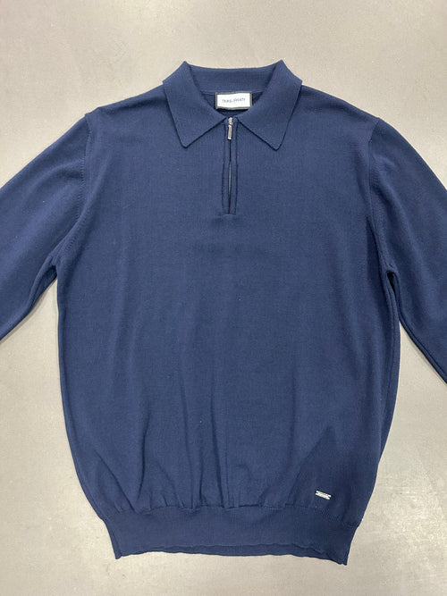 RESELL: Small Merino knit polo