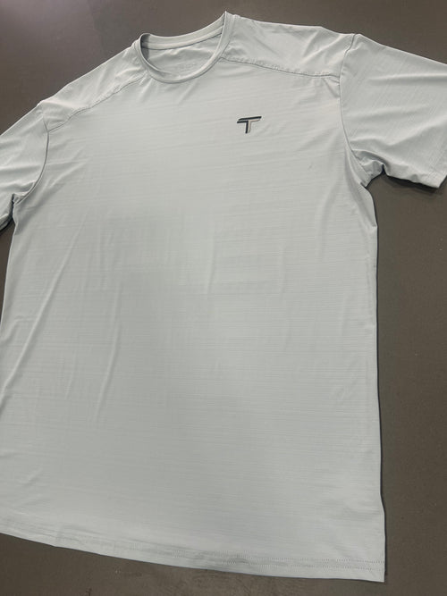 RESELL: Light grey T1 T-shirt LARGE