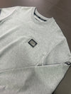 RESELL: Light Grey Crew Neck Sweater, Medium