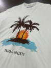RESELL: Tribal Palm Tree T-shirt, Medium
