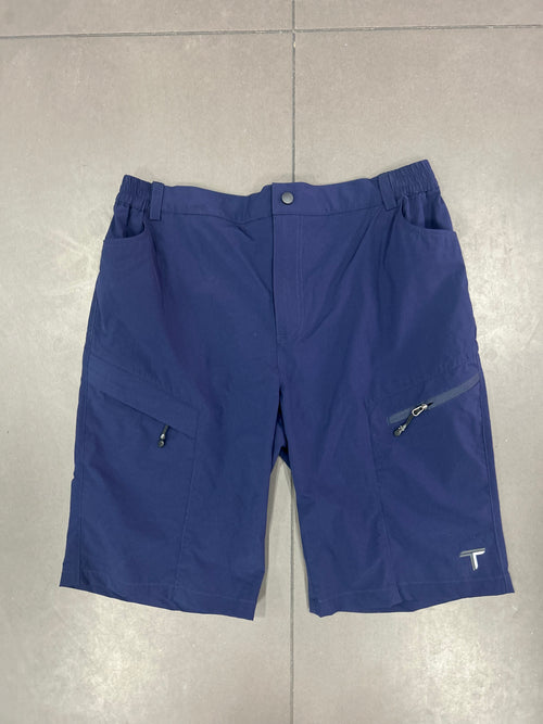RESELL: Steel Blue Tech Shorts 3XL