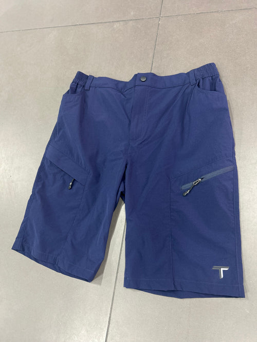 RESELL: Steel Blue Tech Shorts 3XL