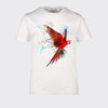 Kid's Parrot T Shirt - White Tribal Society