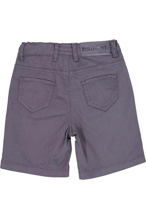 Kid's Shorts - Dark Grey Tribal Society