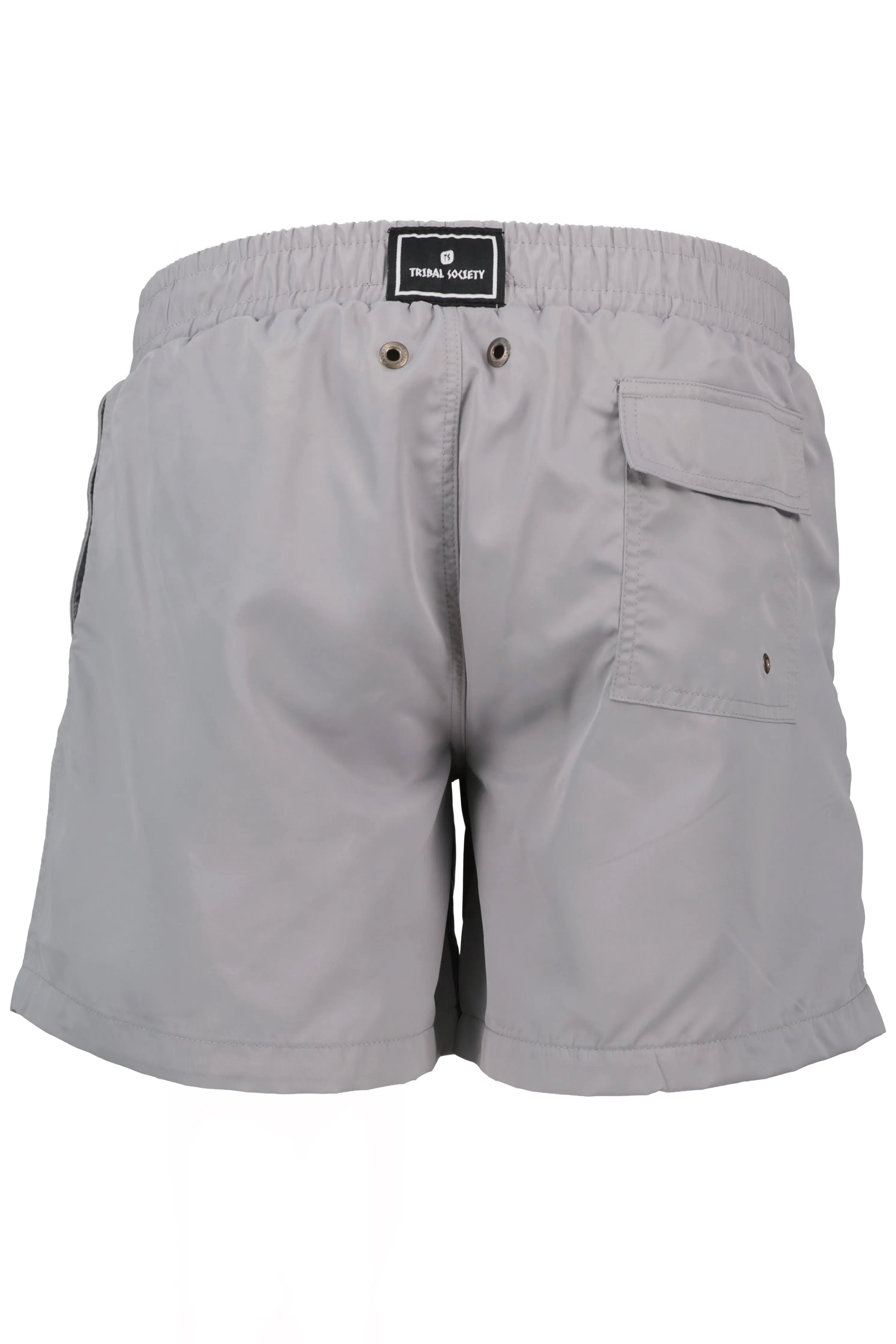 Kid s Tribal Society Swim Shorts Grey