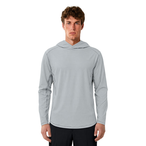 LIVE-IN ‘Never Off’ Hoodie - Light Grey