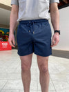 Men's Tribal Society Swim Shorts Navy Tribal Society