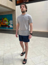 Men's Tribal Society Swim Shorts Navy Tribal Society