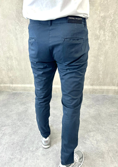 Premium Chino - Navy Tribal Society