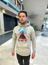 Pyramid Hoodie - Grey Tribal Society