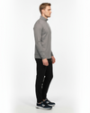 Luxe Quarter Zip Jumper - Grey