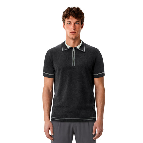 Luxe Trim Polo 26 - Black/Gold