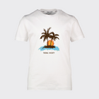 LCTB: Kids Island Sunset T - White