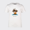 Kids Island Sunset T - White