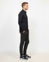 Luxe Button Through Shirt - Navy