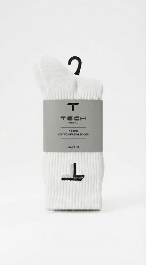 TTECH 3X Socks - White