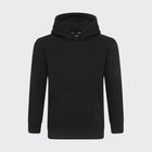 Kid's Tribal Society Plain Hoodie - Black
